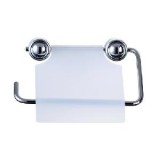 Держатель для туалетной бумаги с прозрачной крышкой, арт.280030